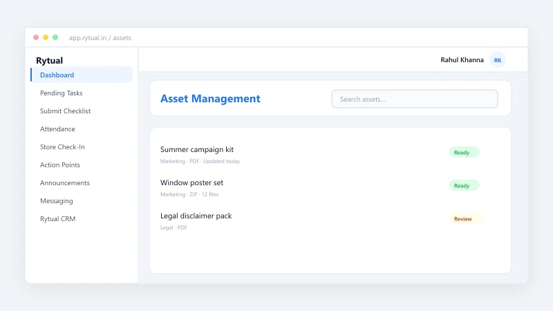 Asset Management