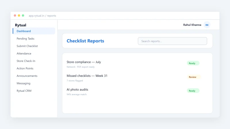 Reports